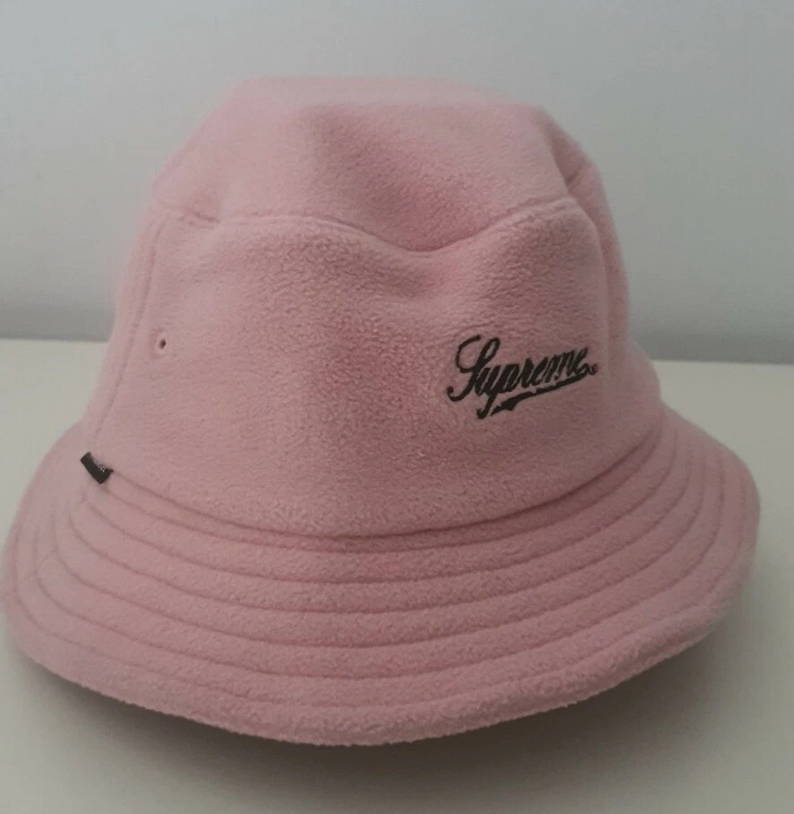 Chapeau seau rose FW17 Supreme Crusher taille M/L moyen/large Made In USA