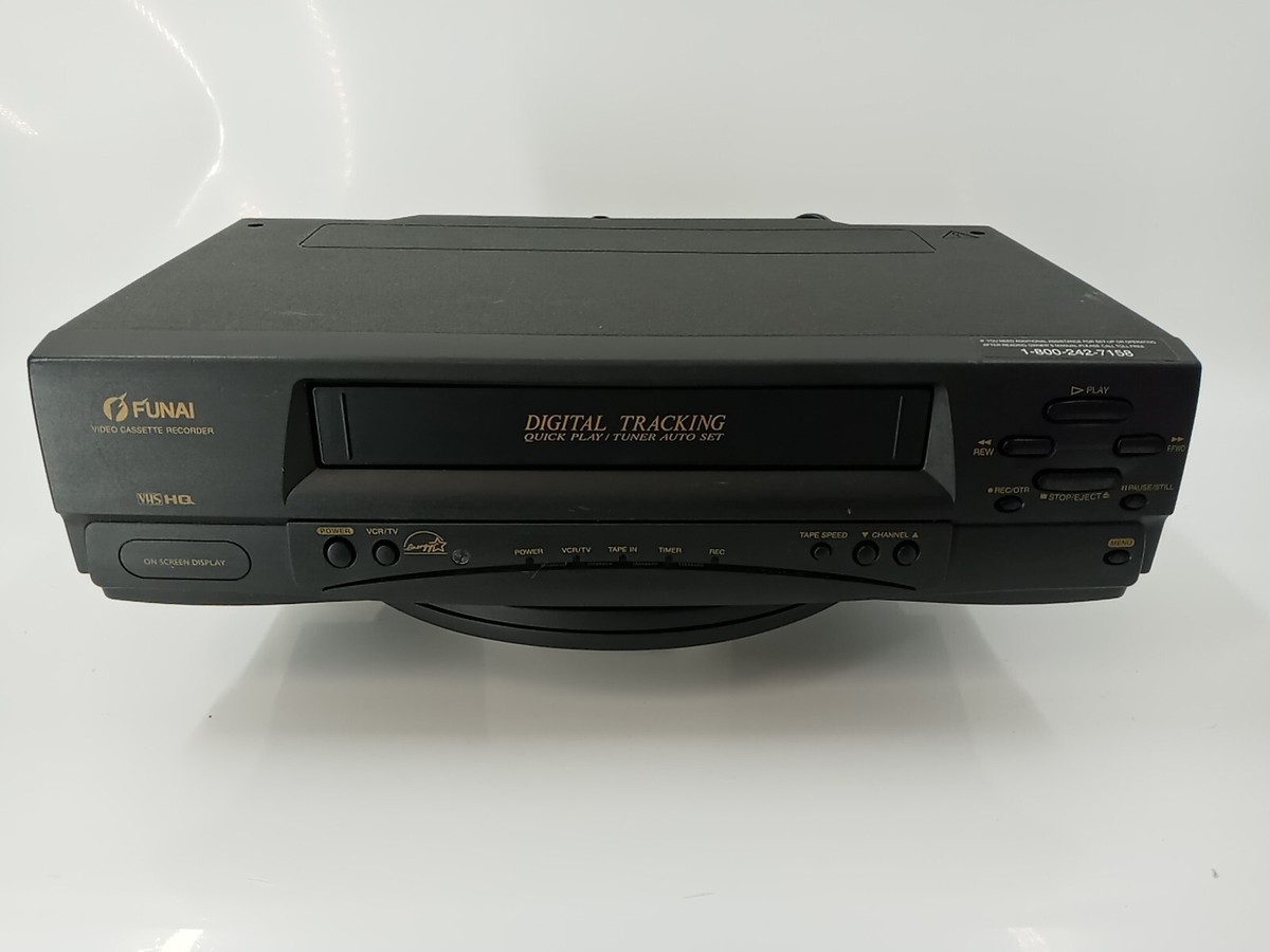 Funai F220LB VCR VHS Video Cassette Recorder Read Description *AS
