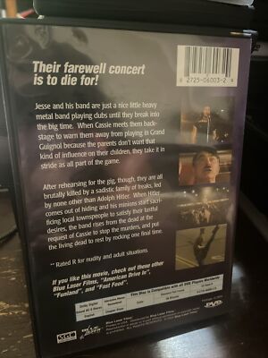 Hard Rock Zombies DVD Very Rare OOP 1985 Cult Classic Zombie