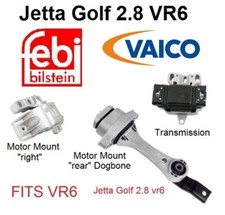 Febi Engine Motor Transmission Mount Kit For 99-05 Golf Jetta 2.8 Vr6 Tt 3.2 Oe