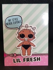  LOL LIL FRESH DOLL COLLECTOR CARD