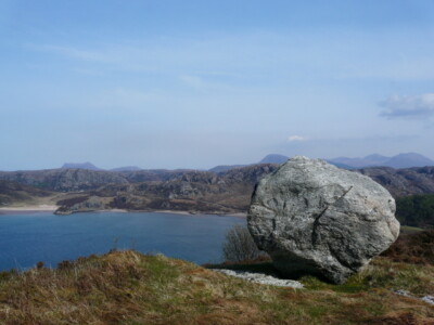 Foto 6x4 Little Gruinard Bay. Second Coast The top of this knoll is deco c2009