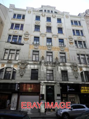 FOTO WIEN FLEISCHMARKT 14 FLEISCHMARKT WIEN. JUGENDSTIL WOHNUNGSBLOCK.
