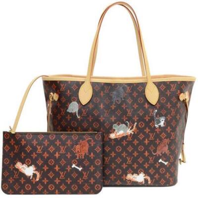 LOUIS VUITTON テキスタイル ダークグレー/オレンジ Louis Vuitton Virgil Abloh X NIGO Brown Monogram And Giant Damier