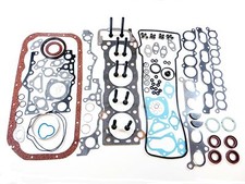 Full Gasket Set+Head Bolts+Rear Crank Sleeve for 2.4/2.7L Tacoma T100 4Run 2/3RZ