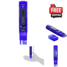 Compact Purple TDS Meter for Accurate Water Quality Measurement 0-9990 ppm