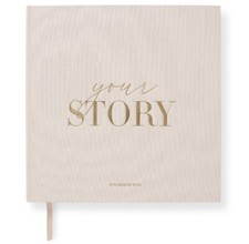 Your Story, Baby Memory Book - Gift For Newborn Baby or New Mum - (Cream)
