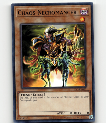 Yugioh - Chaos Necromancer - Invasion of Chaos 25th Anniv. | eBay