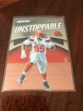 2019 PRIZM UNSTOPPABLE INSERTS MYLES GARRETT CLEVELAND BROWNS FOOTBALL C4758-1