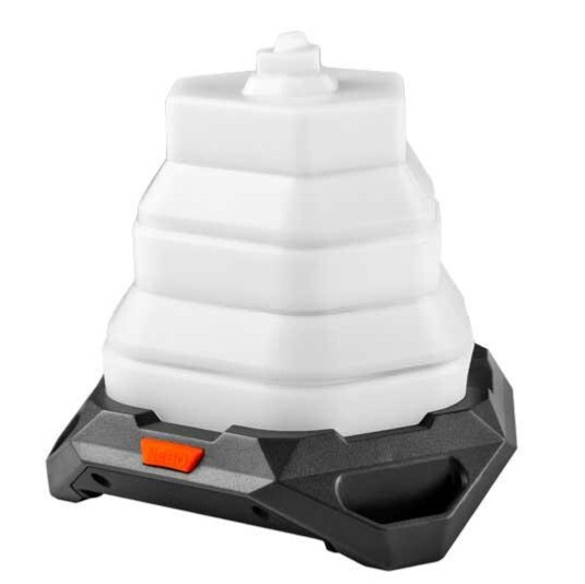 Lanterne NEBO Galileo Air 1000 avec batterie nomade rechargeable pour bivouac