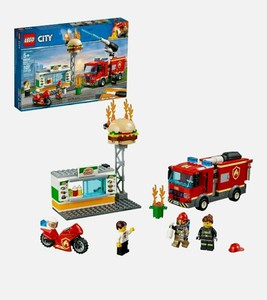 LEGO City - Burger Bar Fire Rescue - 60214 - Fire Truck/Firefighter