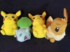 Pokémon Plush Bundle Pikachu Evee Bulbasaur