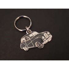 Austin A40 Somerset profile key ring, Dorset (black)