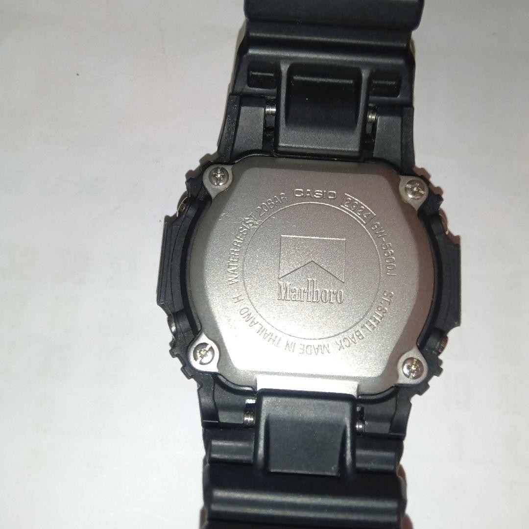 電波ソーラーCASIO G-SHOCK GW-5600J Marlboroコラボ Casio G-Shock GW-5600J Marlboro Collaboration Tough Solar Watch