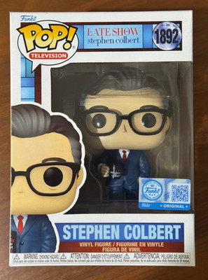 Funko Pop! Television - The Late Show with Stephen Colbert #1892 New + Protector
