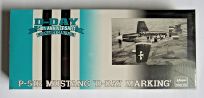 Hasegawa 1:72 Scale P-51 Mustang 'D-Day Marking' #51628 Model Sealed Box Japan