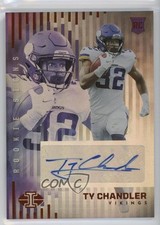 2022 Panini Illusions Rookie Signs Orange Ty Chandler #RS-TC Auto 1l8b