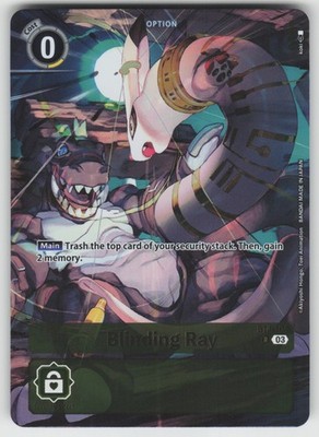 Blinding Ray (Bonus) Rare Starter 17: Double Typhoon Advanced Set BT4-104 R NM