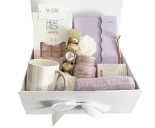 Lilac Gift Box Hamper Birthday Or Any Occasion