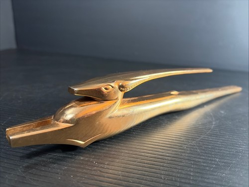 1951 1952 CHEVROLET CHEVY Golden Gazelle Hood Ornament OEM No Bracket