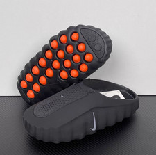 NWT Nike Mind 001 Black Chrome Men Slides HQ4307-001 All Sizes