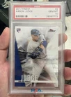 Aaron Judge 2017 Topps Finest RC Rookie Gem MT 10 PSA 10 Yankees nice!!