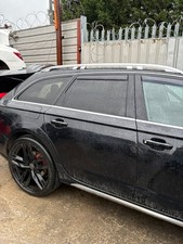 2011-2018 AUDI A6 C7 DRIVER OFF SIDE REAR DOOR IN BLACK BARE SHELL LZ9Y ESTATE