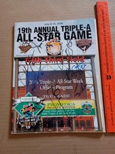 2006 Autographed AAA minor league all-star game program - Toledo Mud Hens