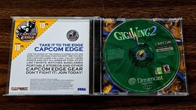 RARE Giga Wing 2 ( Sega Dreamcast + Manual) Excellent Condition