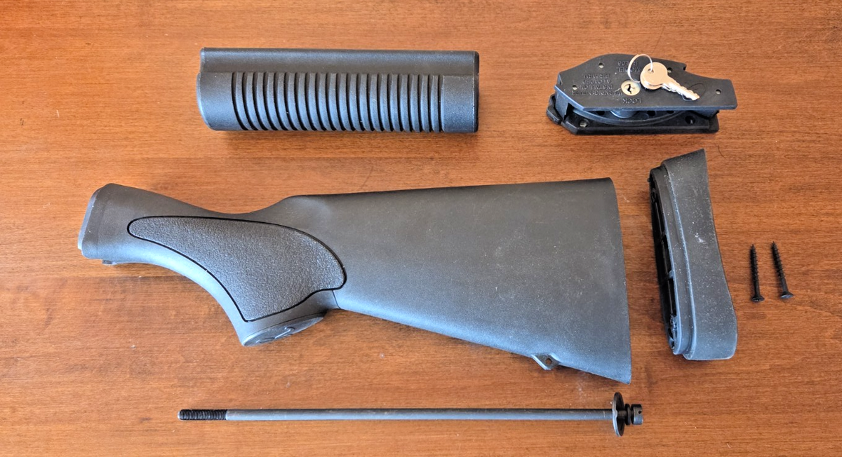 Remington 870 Synthetic Stock and Forearm set 12ga with SuperCell