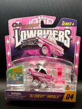 Car Tuned Lowriders Series 4 61 Chevy Impala Pink 04 Hopper Led