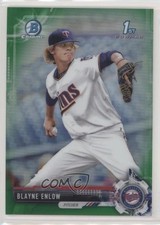 2017 Bowman Draft Chrome Green Refractor 2/99 Blayne Enlow #BDC-63 0b3