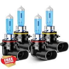 Halogen Headlight Bulbs Silverado 99-06 9005/9006 4pk Bright