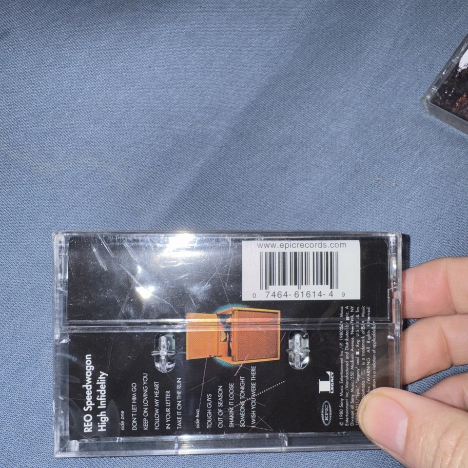 REO SPEEDWAGON HI INFIDELITY CASSETTE TAPE New Sealed Best Value - Image 2 of 3