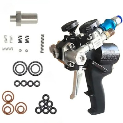 NEW PU P2 Polyurethane Foam Spray Gun PU Gun 35Mpa with Accessories