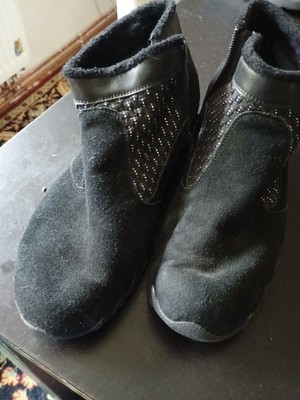 Sketchers Halbschuhe Schwarz Stiefeletten 38,5 38