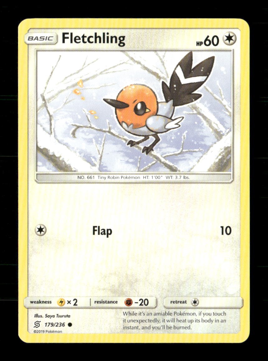 Fletchling 179/236 Unified Minds NM/M Pokemon