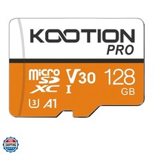 128GB Micro SDXC UHS-I U3 V30 A1 Memory Card - High Speed TF Card for Phone, ...