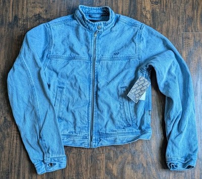 Vans Premium LX Pomona Collarless Station Jacket Womens Heavyweight Jean S NEW!