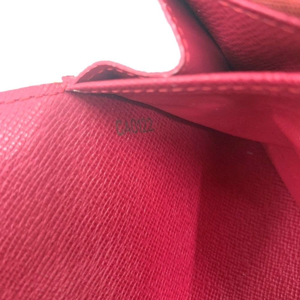 Louis Vuitton Monogram Sala Fig Wallet Snap Closure Used thumbnail 10