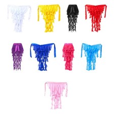 Women's Belly Dance Hip Scarf Stage Performance Lightweight Tassel Hip Belt