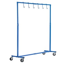 7-Foot Adjustable Height Paint Hanger Drying Rack, Auto Body Shop Painting Stand