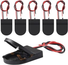 6pcs cr2032 Battery Holder, CR2032 Battery Holder with Switch, Coin Cell Holder,