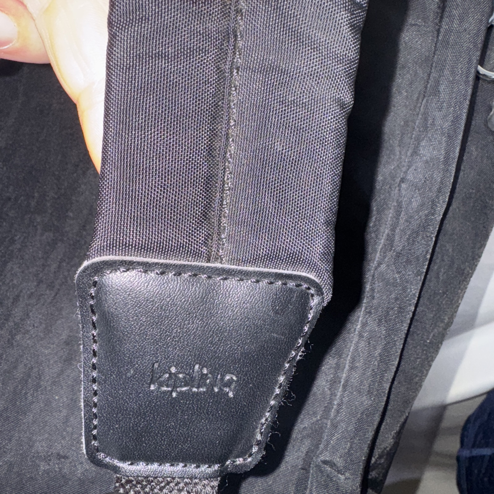 Kipling Live Light Nylon Backpack Monkey Keychain… - image 8