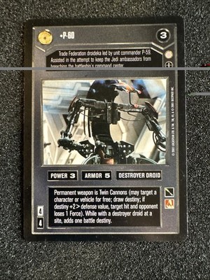 P-60 Star Wars CCG Coruscant Limited Set SWCCG Rare #2