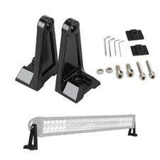 Light Bar Side Brackets Universal Side Mounting Brackets Kit for Jeep Offroad...