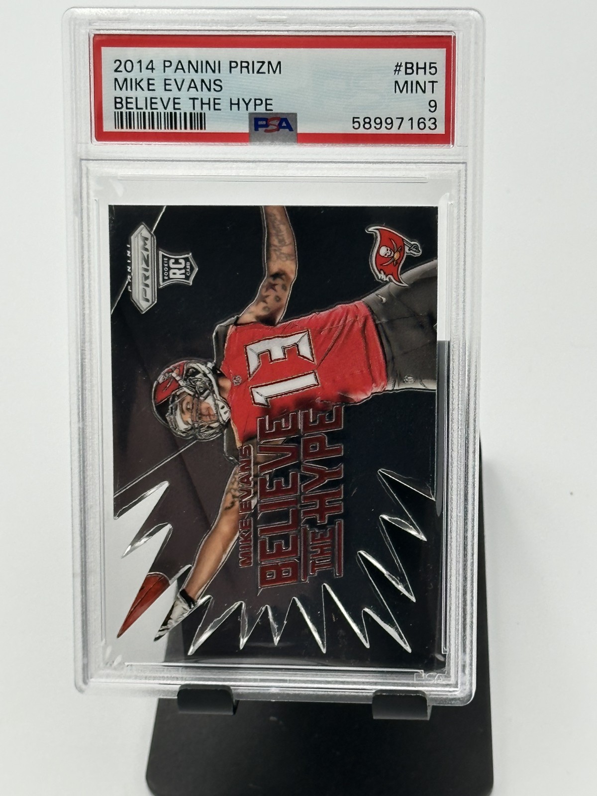 2014 Panini Prizm - Believe the Hype Mike Evans #BH5 (RC)