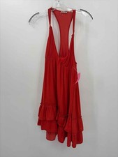 Intimately Free People Orange Size Small Knee Length Sleeveless Dress