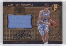 2016 Panini Gold Standard Rookie Jersey Jumbos 33/49 Juan Hernangomez Auto 0gx4
