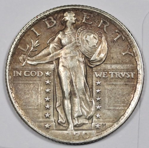 1920-P Standing Liberty Quarter — photo from the most recent tracked eBay sale